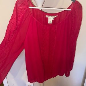 Semi-Sheer Max Studio Blouse